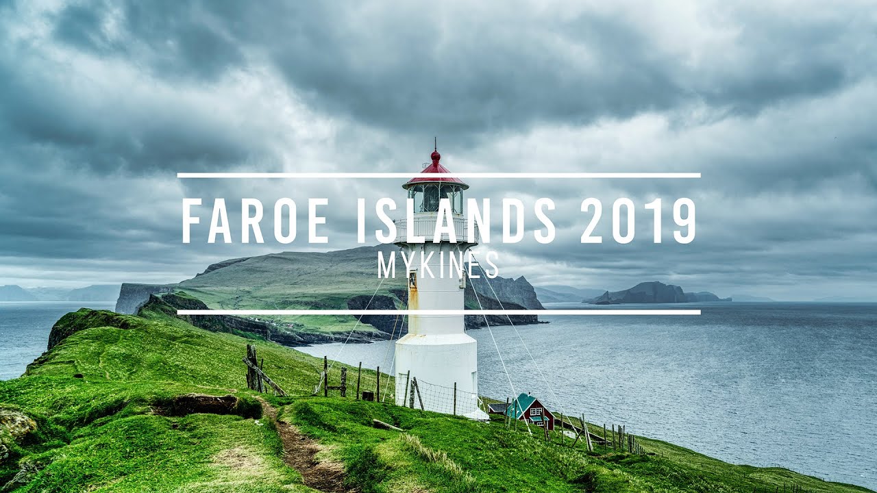 The island of MyKines, boat trip,  puffins, lighthouse & an amazing little village(4k) - Faroes 2019