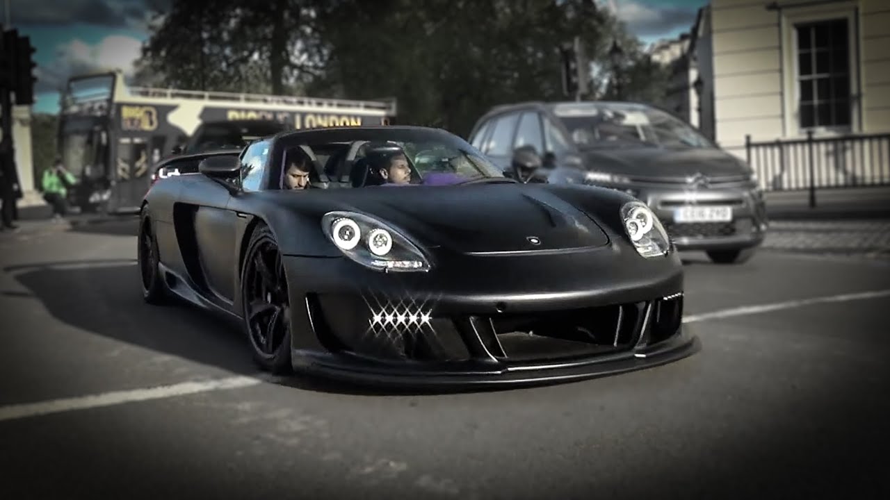 Gemballa Mirage GT CRAZY V10 Sounds in London!!