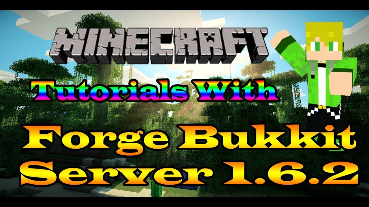 Minecraft Tutorial- How to make a forge bukkit server (MCPC+) 1.6.2/1.6.4