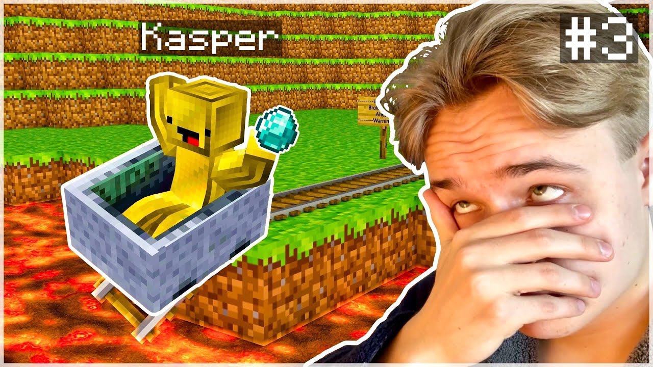 Kassu Kuolee KOKO AJAN (Ja l&ouml;yt&auml;&auml; TIMANTTEJA) | Minecraftia 8-Vuotiaan Kanssa #3