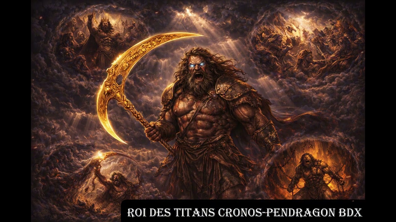 03- Roi des Titans Cronos - Pendragon BDX ( musique IA original sur la mythologie)