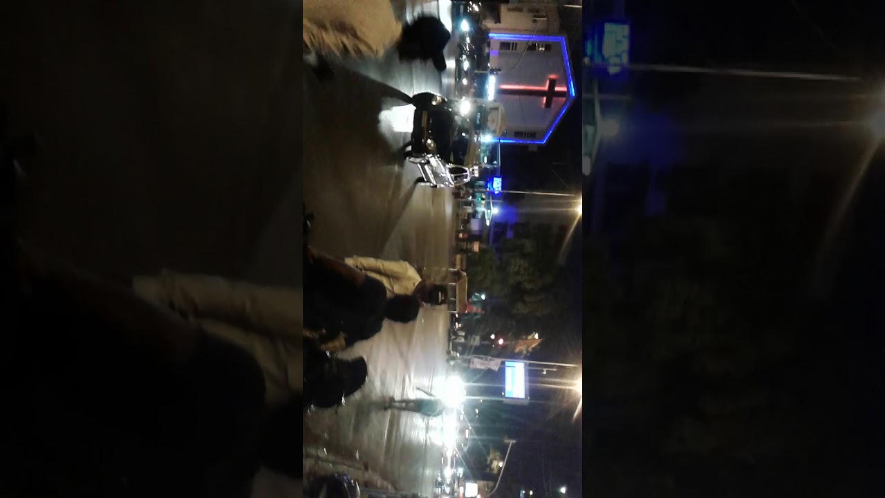 Negligence from BMC, barricade in the middle of the road horizontal.