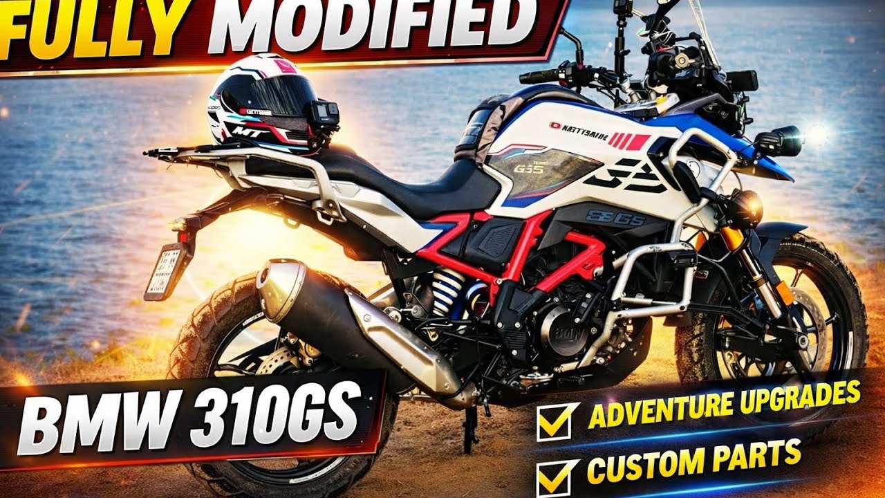BMW G310GS Accessories Fully Loaded 🔥| Budget friendly Accessories BMW 310GS