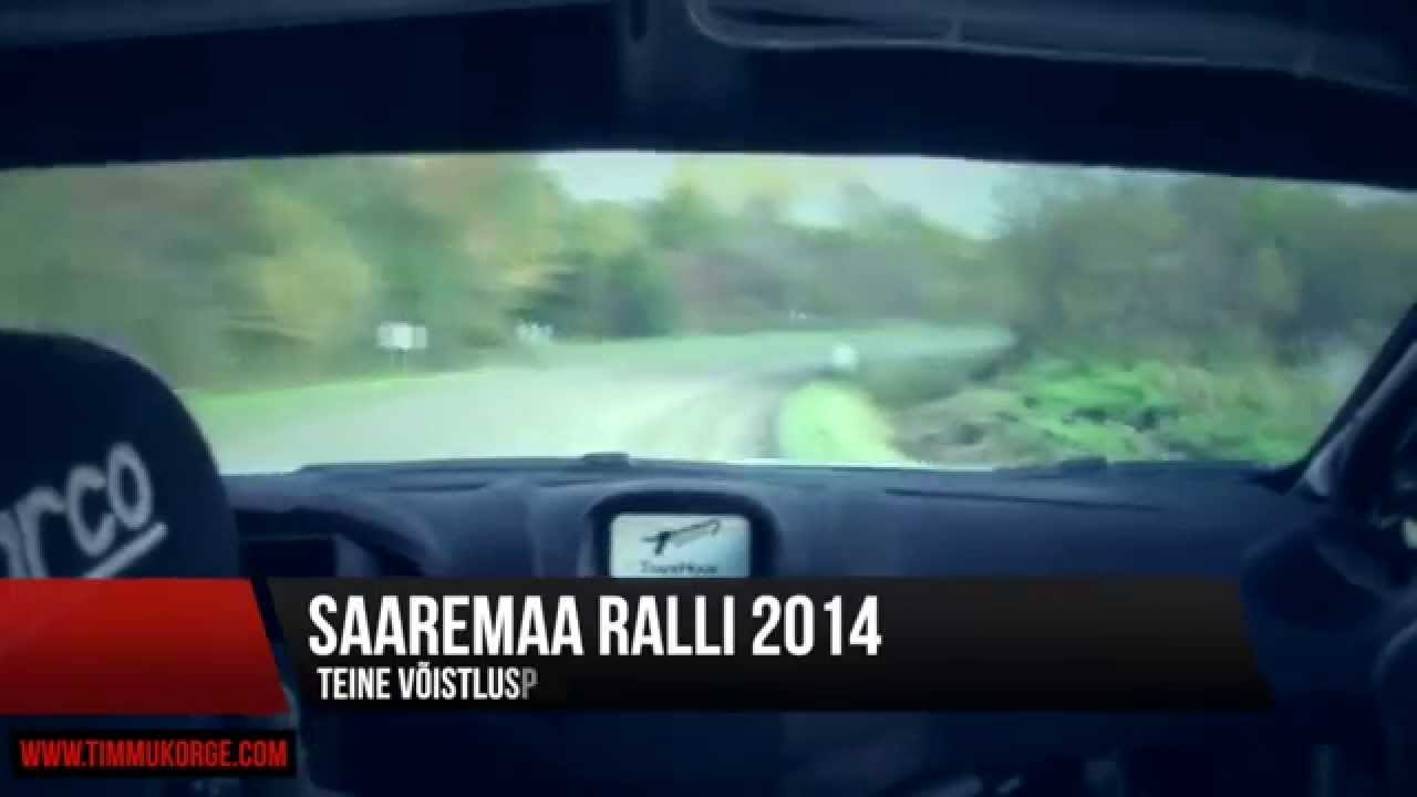 Timmu Kõrge-Erki Pints Saaremaa ralli 2014 Pure Sound