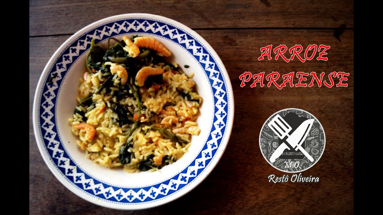Como fazer ARROZ PARAENSE - Resto Oliveira - TUCUPI JAMBU CAMARÃO PARÁ