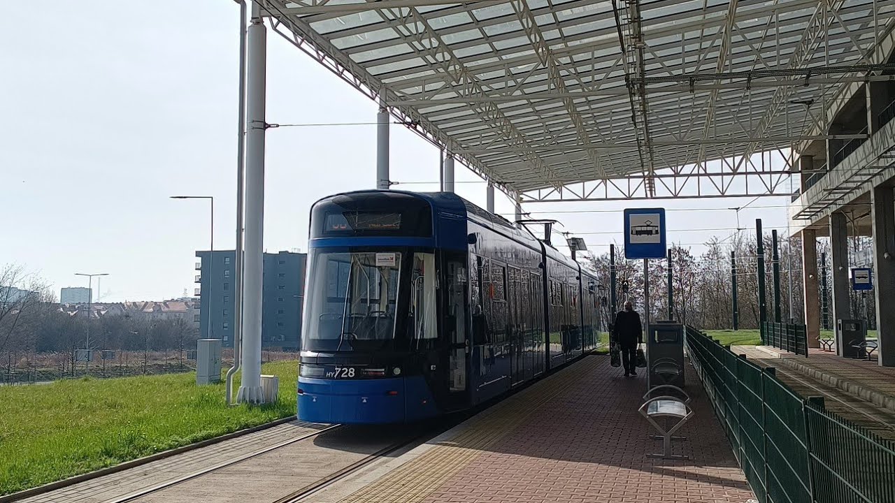 [MPK Kraków] Stadler Tango Lajkonik II #HY728 - linia 50, kierunek Górka Narodowa P+R