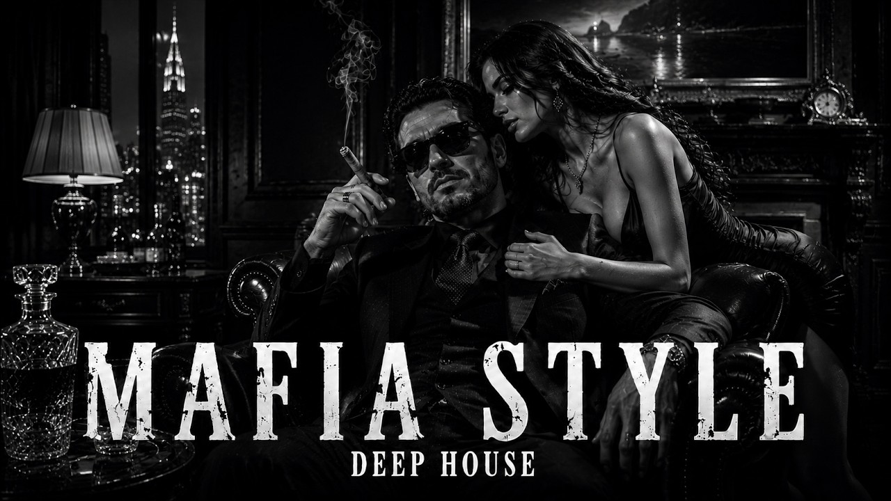 MAFIA MUSIC Hypnotic Minimal Techno & Dark Criminal Vibe | Old School Mafia House