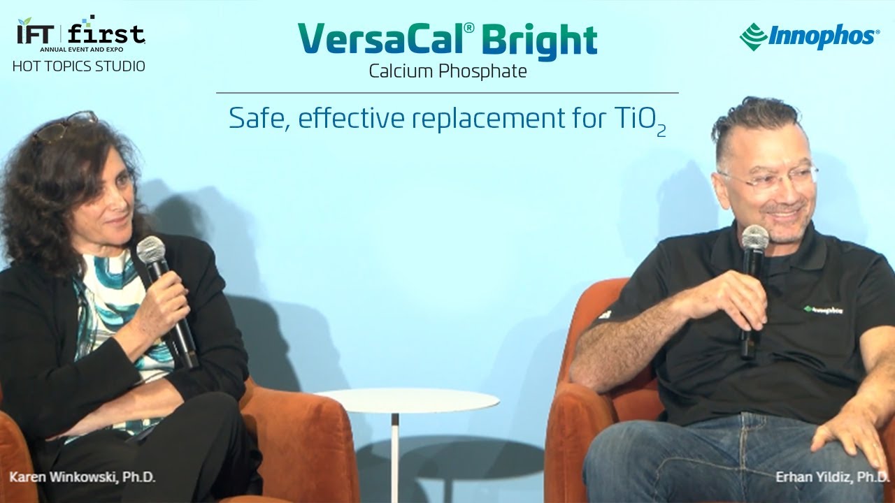 Replace TiO2 with VersaCal&reg; Bright | Innophos