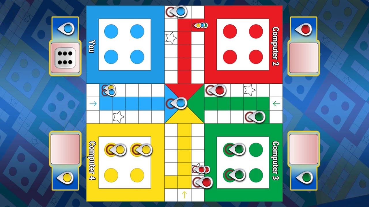 🎲 Ludo King 👑 Gameplay || How to win Ludo king || 4 players Gameplay || Ludo king tips and tricks