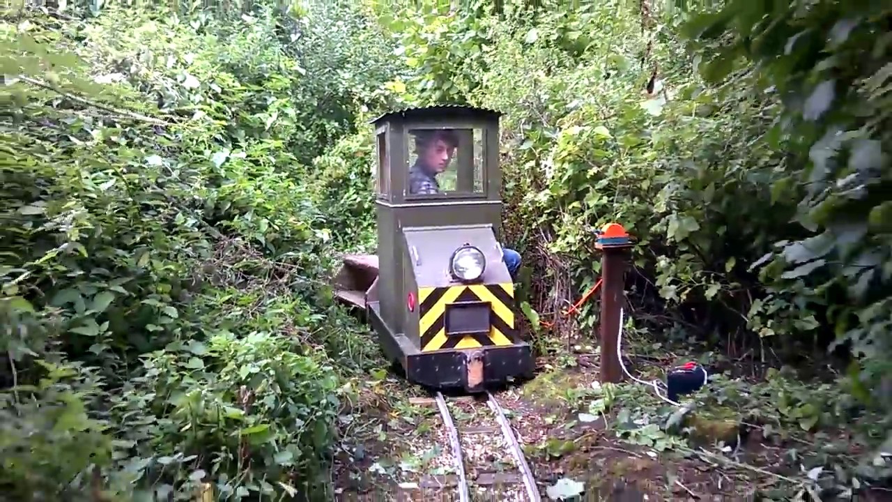 Last train on the Packers Hill Railway