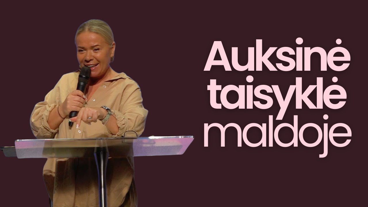 Auksinė taisyklė maldoje / Vilma Ditkevičius