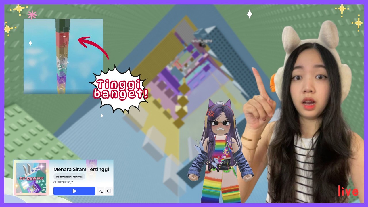 Kalian cari Tower Tinggi ??? COBAIN NIH  #robloxindonesia
