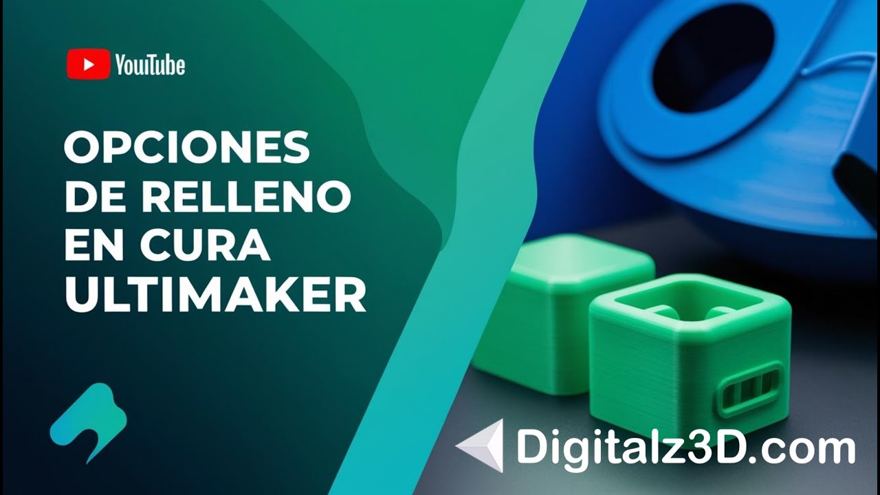 🎯 Cómo Configurar el Relleno en Cura Ultimaker para mejorar tus IMPRESIONES 3D
