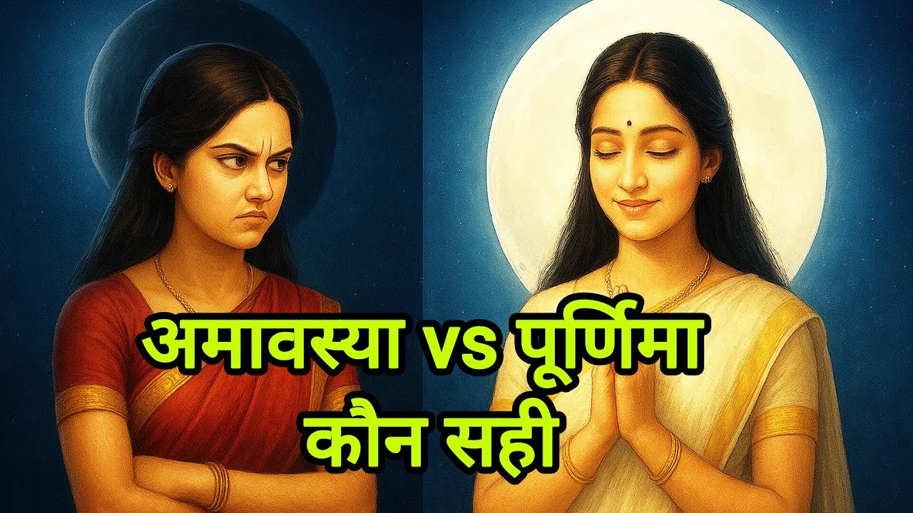 अमावस्या और पूर्णिमा | दो बहनों की दर्दभरी सच्ची कहानी | Moral Story in Hindi #trending #video