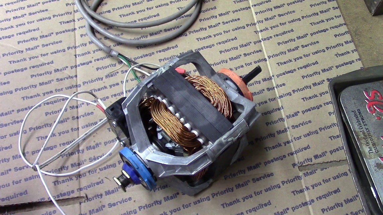 Стендовые испытания – Двигатель сушилки Maytag – Техническое обслуживание, часть 2