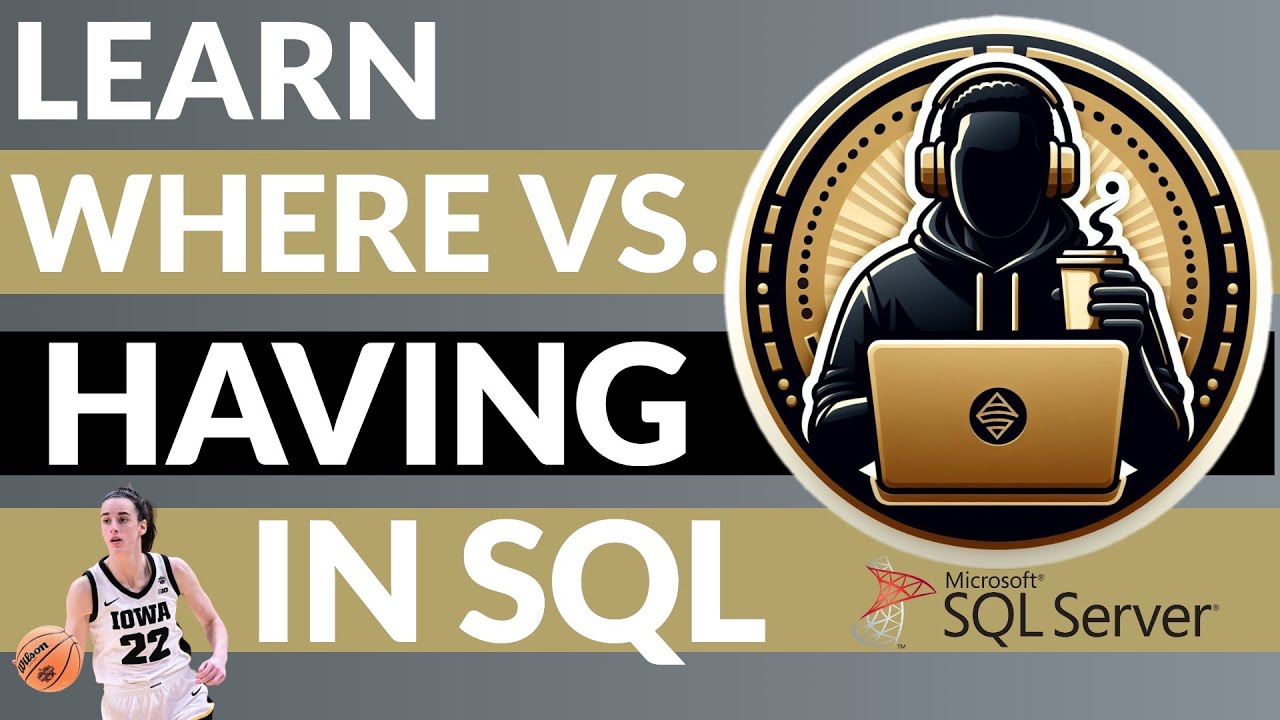 Learn WHERE vs HAVING in SQL | SQL Interview Question