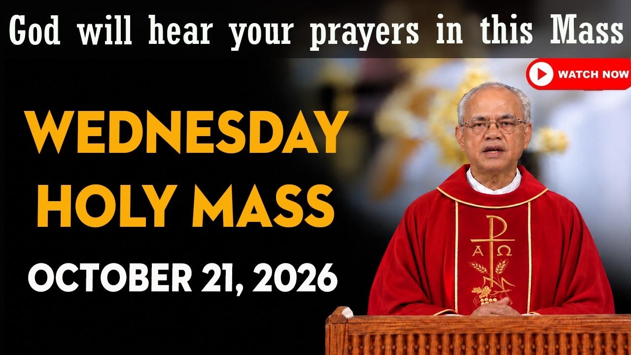 Catholic Mass Today | Daily TV Mass, Wednesday October 21, 2026