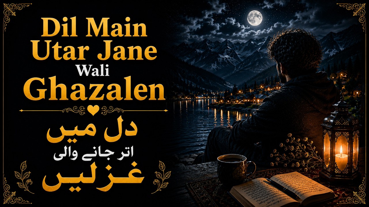 03: Dil Main Utar Jane Wali Ghazalen | 8 Evergreen Urdu Ghazals That Touch the Heart | Urdu Poetry
