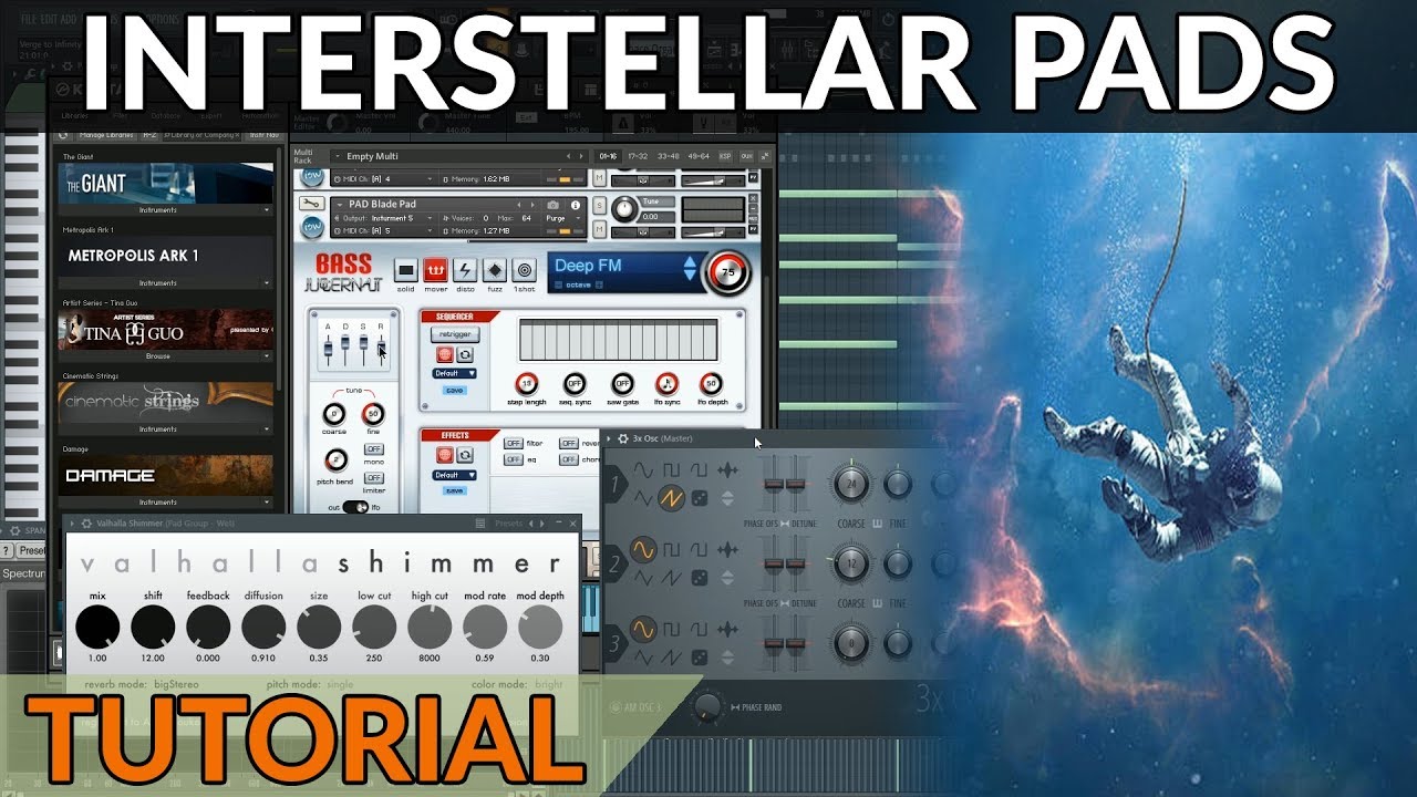 How To Create Interstellar Pads + Cinematic Synthesis Basics