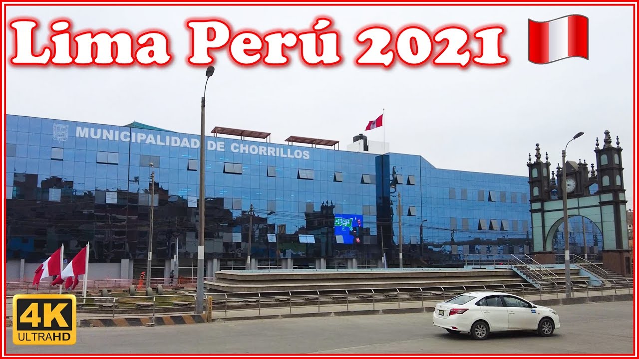 Av. Defensores del Morro | Agosto 2021 | Chorrillos 4K | LIMA PERU 2021 🇵🇪 | Walking Tour 4K UHD