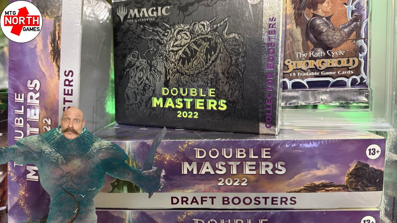 Double Masters 2022 has a REAL Stronghold On Us! Triple Double Masters Draft Box Opening!