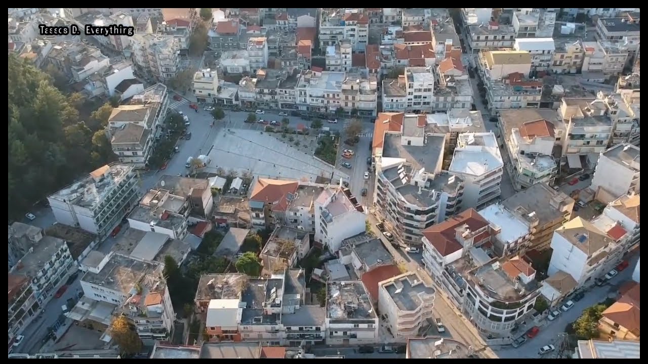 ΗΓΟΥΜΕΝΙΤΣΑ ΑΠΟ ΨΗΛΑ FLYING OVER IGOUMENITSA DRONE VIEW