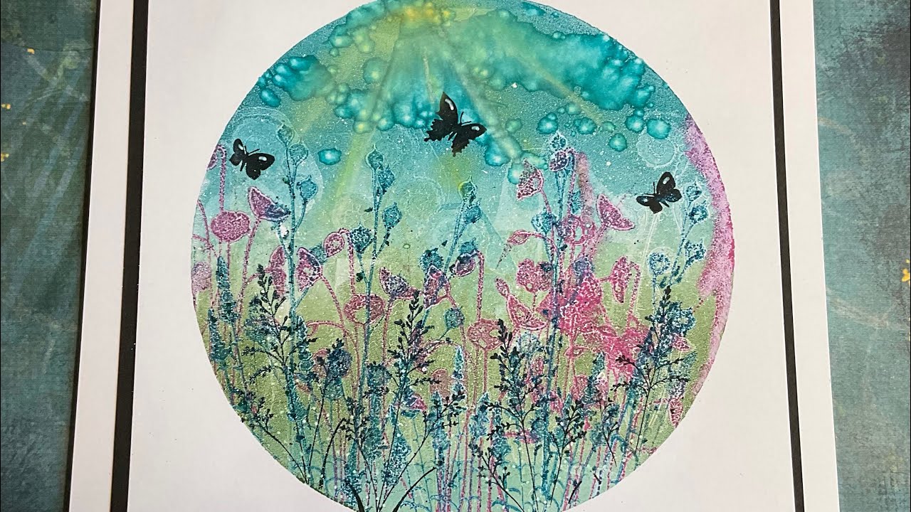 Spring Meadow #Laviniastamps