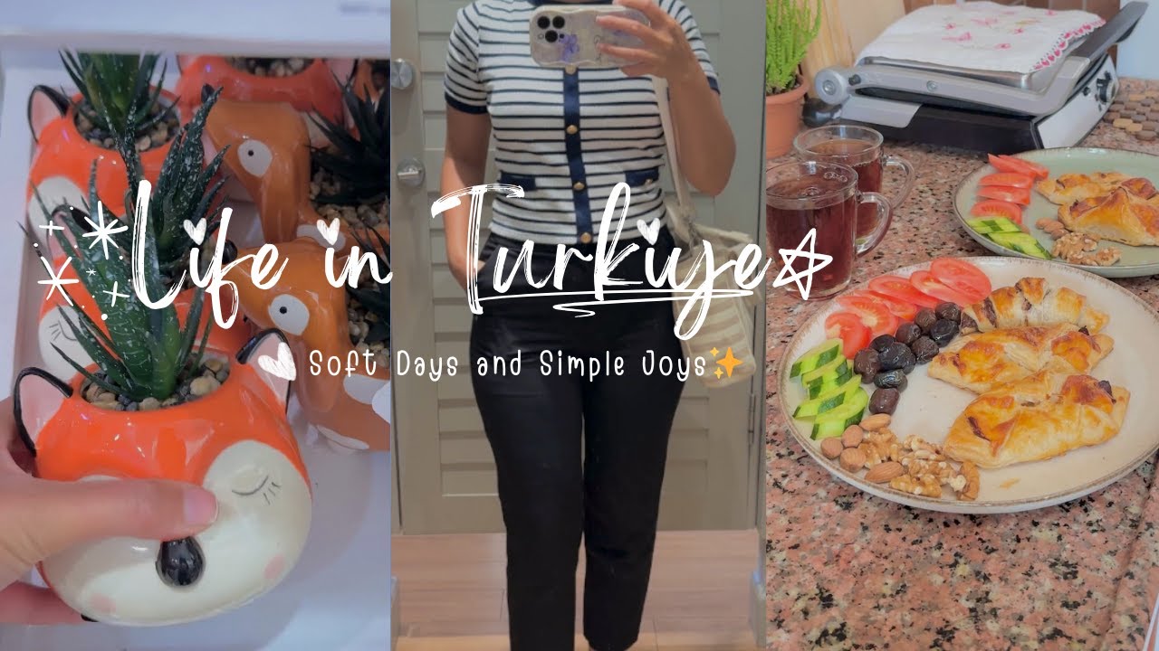 Slow Living Vlog🍂 A Quiet Autumn Day in the City 🇹🇷 | Cozy Brunch and Mall Day