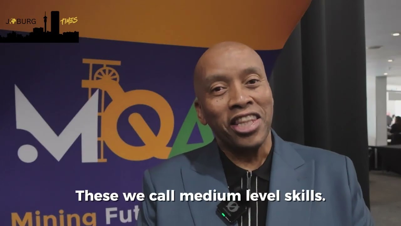 COO of Mining Qualifications Authority, Xolisa Njikelana, articulates the history of the Lekgotla