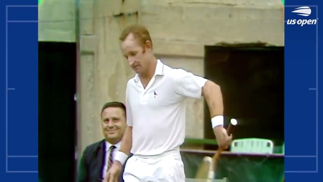 Rod Laver vs. Tony Roche：US Open 1969 Final Highlights