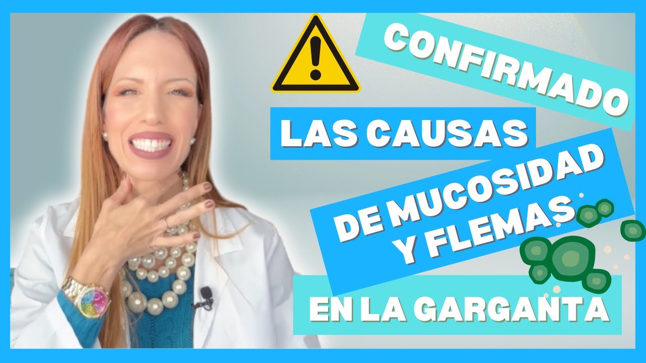😪🦠 Moco y Flema: Verdaderas Causas de Mucosidad Y Flemas en la garganta!! #moco #garganta #medicina