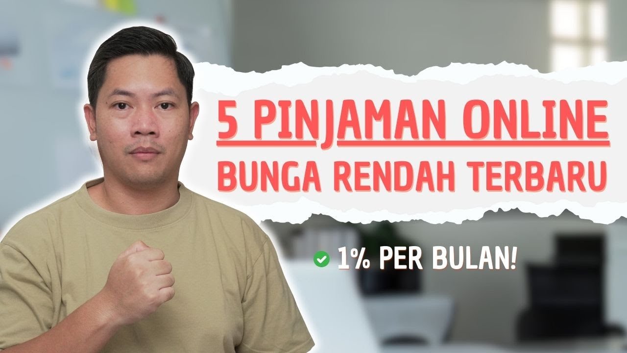 5 Pinjaman Online Langsung Cair Dengan Bunga Rendah | Pinjol Cepat Cair