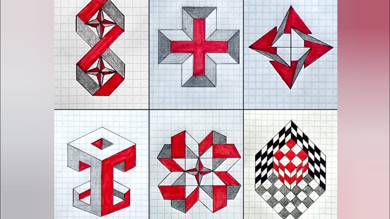 Increíbles dibujos fáciles de hacer en 3 d 