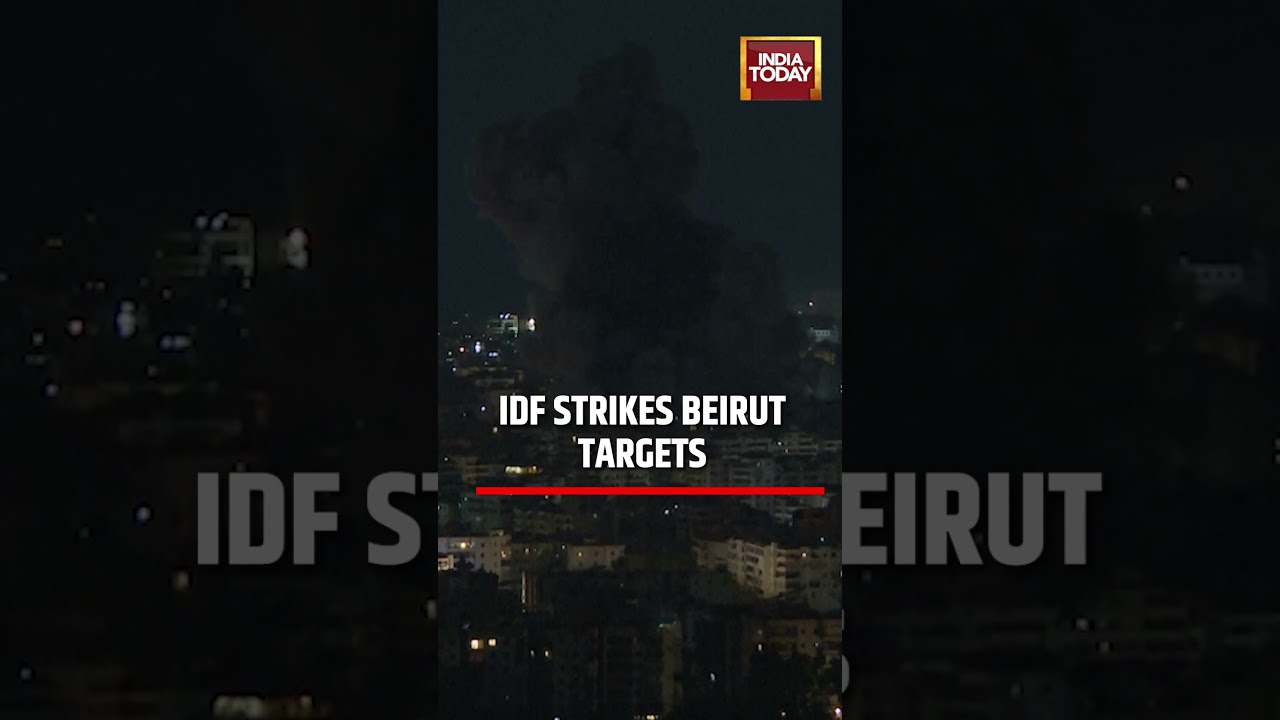 Middle East Conflict:  IDF Strikes Beirut Targets: Explosions Reported as Conflict Intensifies