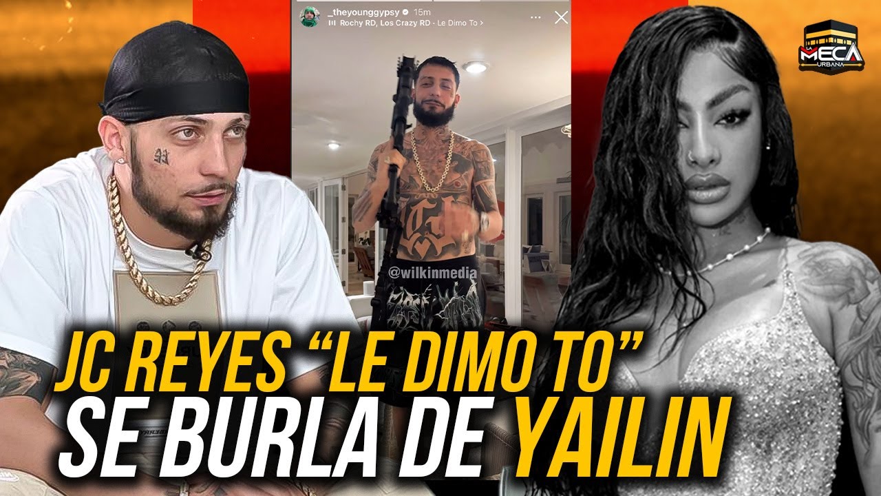 JC REYES SE BURLA Y DEJA A YAILIN COMO UNA LOQUITA M&Aacute;S !