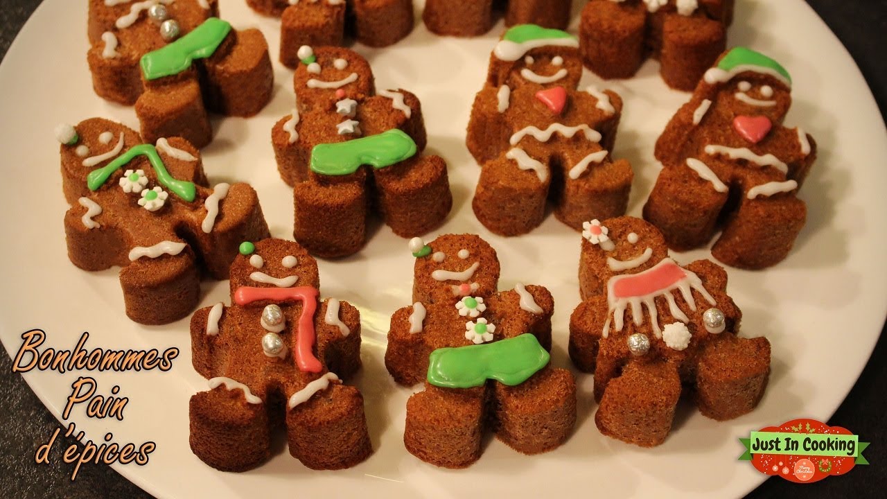 ❅ Recette des Bonhommes en Pain d'épices de Noël ❅