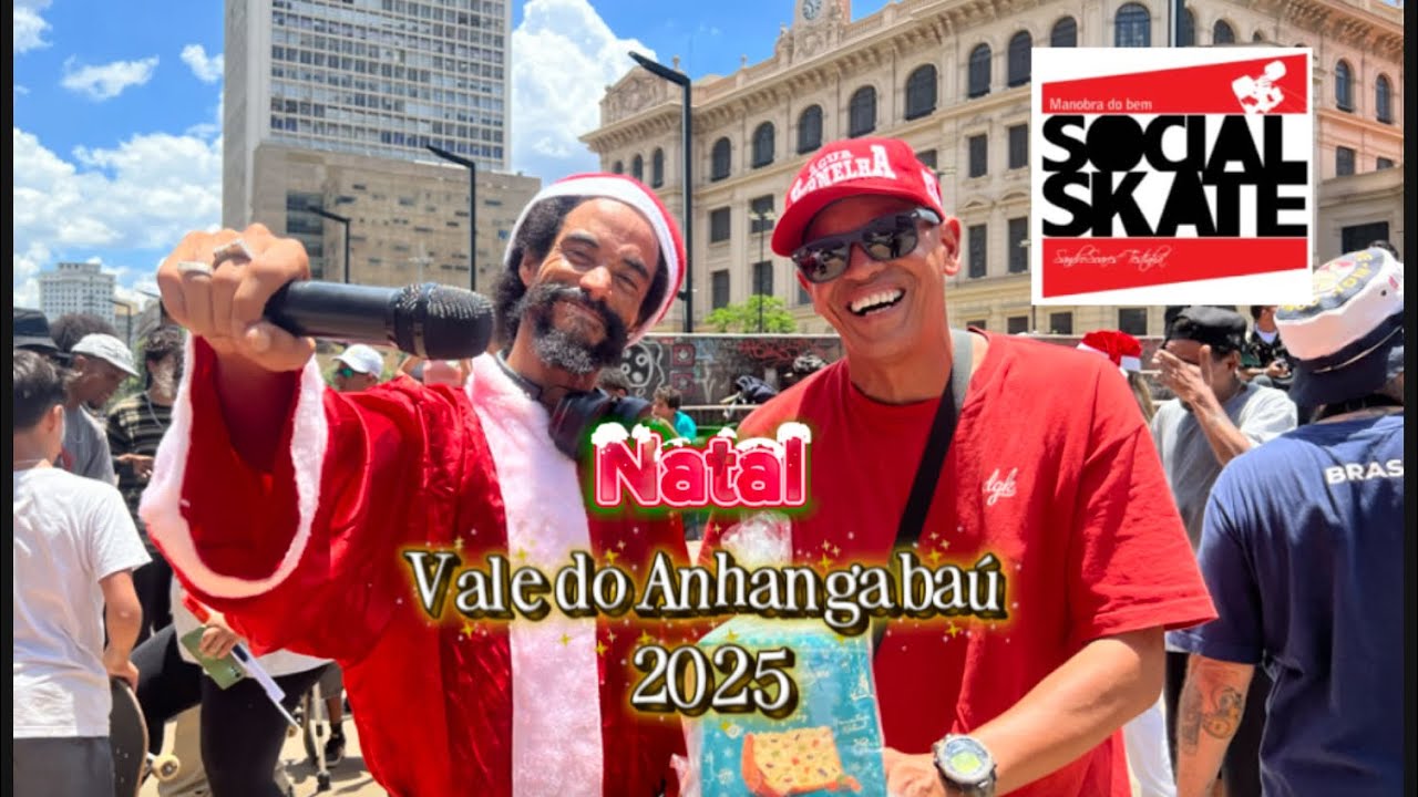 Natal no Vale do Anhangabaú + Ong Social Skate 