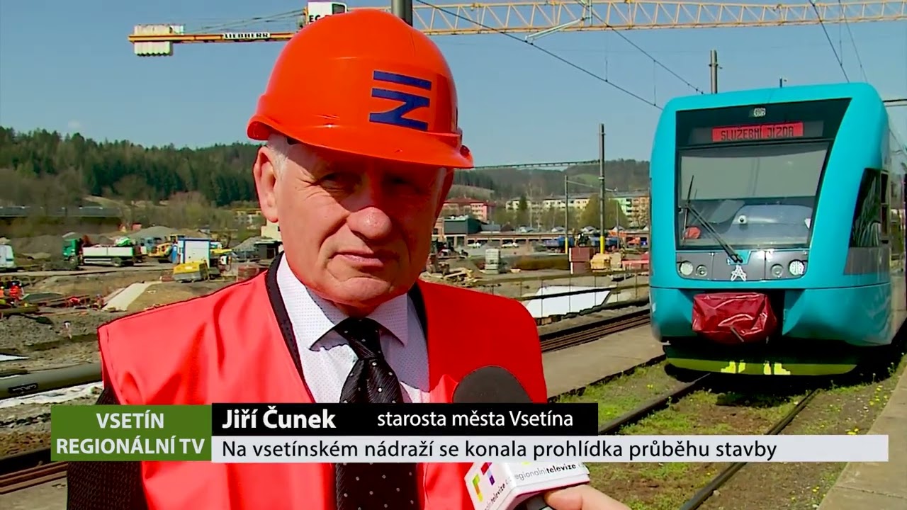 VSETÍN: Na vsetínském nádraží se konala prohlídka průběhu stavby