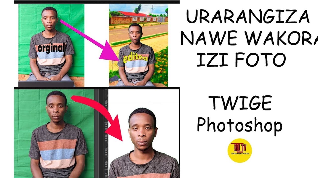 📸Photoshop Part 1 ll uko wakora ifoto nziza uko waba wayifotoye kose ll photography ll education 🔥