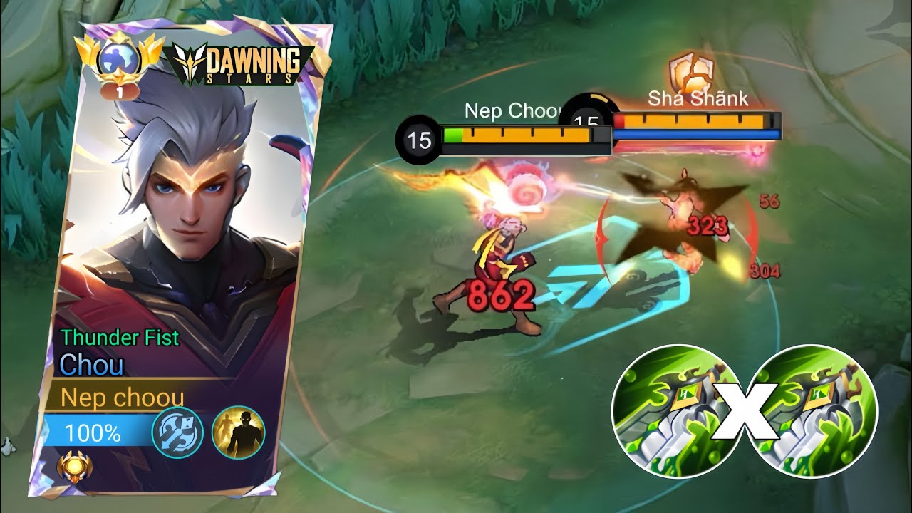 WTF INSANE DMG!! THUNDERFIST CHOU IS BROKENNNN