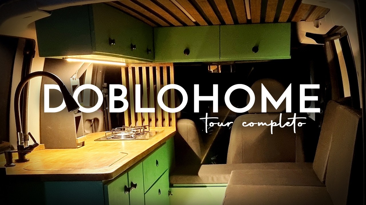 TOUR NA DOBLO MOTORHOME MAIS BONITA E ESTILOSA DO BRASIL | SJE Motorhome Artesanal |