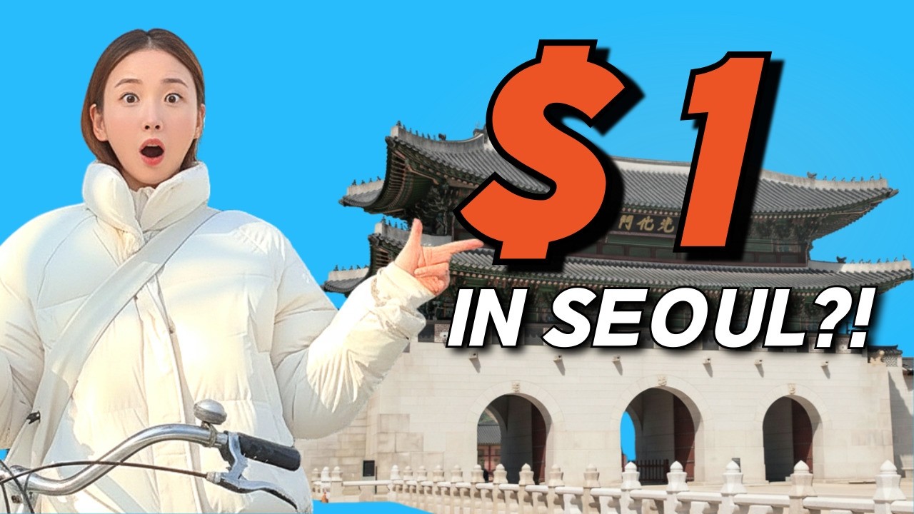 Is Seoul Easy to Explore by Bike? | $1 Public Bike in the City Center