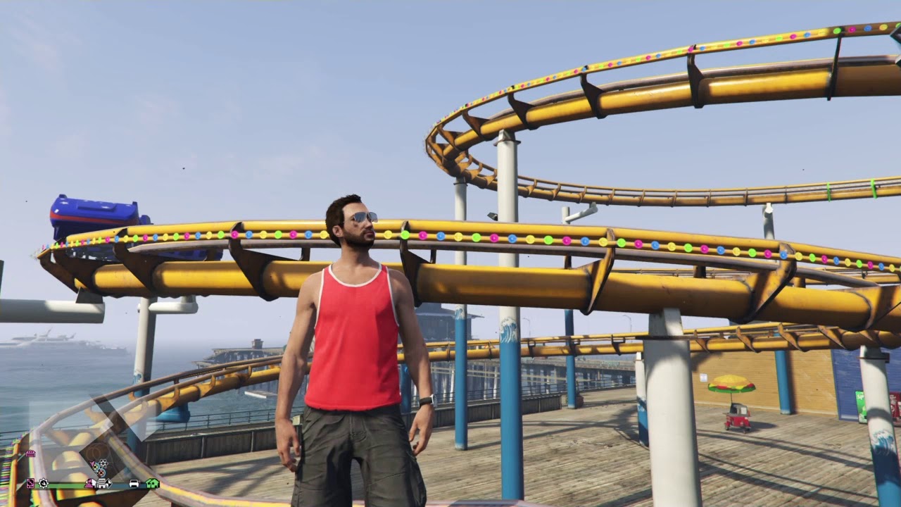 NOS VAMOS AL PARQUE DE ATRACCIONES 😂 Aquí no hay quien viva GTA 17
