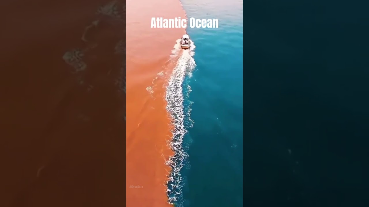 Two Oceans That Never Mix! The Mysterious Meeting of the Pacific & Atlantic #shorts #science