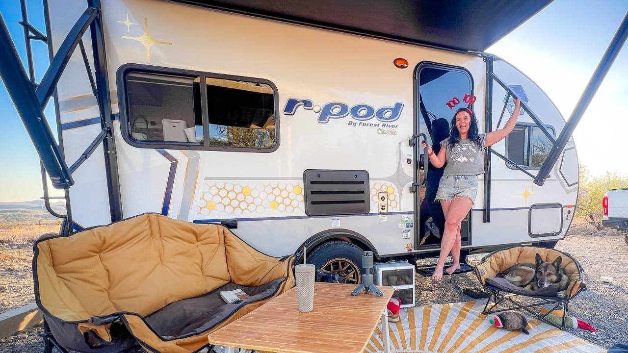RPod Camper Life: 100 Days of Full-Time RV Living with My Dog