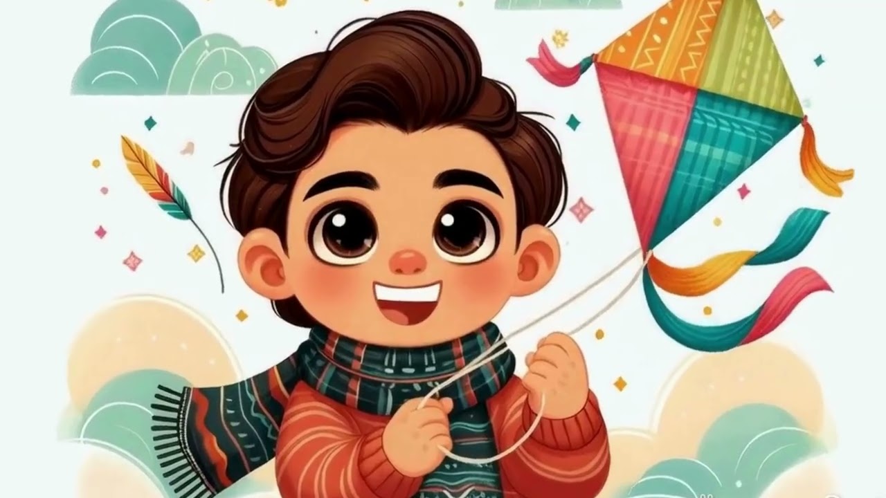 🪁 Qué lindo es remontar cometas | Canción infantil para volar con la imaginación