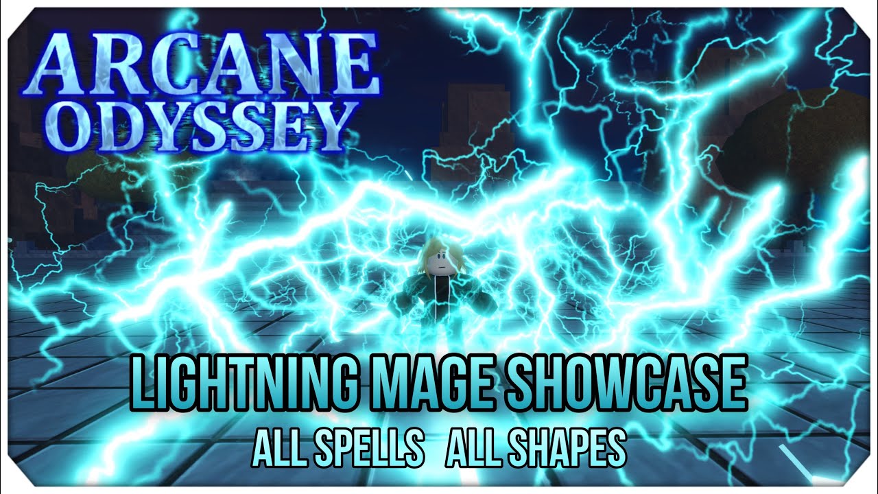 Arcane Odyssey | Lightning Mage Showcase