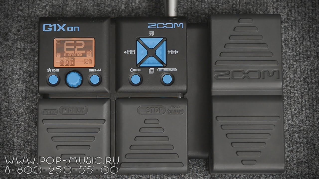 Гитарный процессор ZOOM G1XON