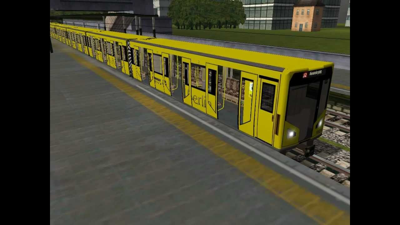 meine Msts Route: U Bahn Linie 1 von Südstern bis Sportgelände [720p]