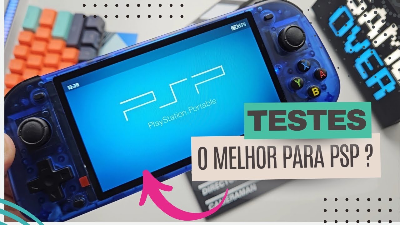 SERÁ O MELHOR PARA JOGAR PSP? Testei o R50S e Fiquei SURPRESO!
